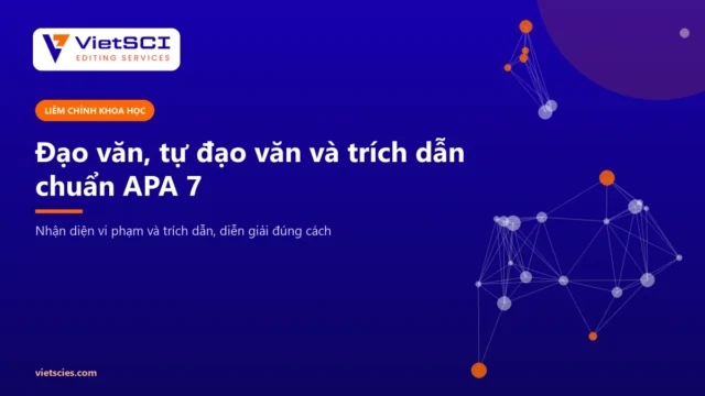 Đạo văn tự đạo văn và trích dẫn đúng chuẩn APA 7