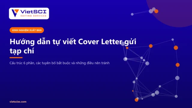 Hướng dẫn viết cover letter gửi tạp chí quốc tế