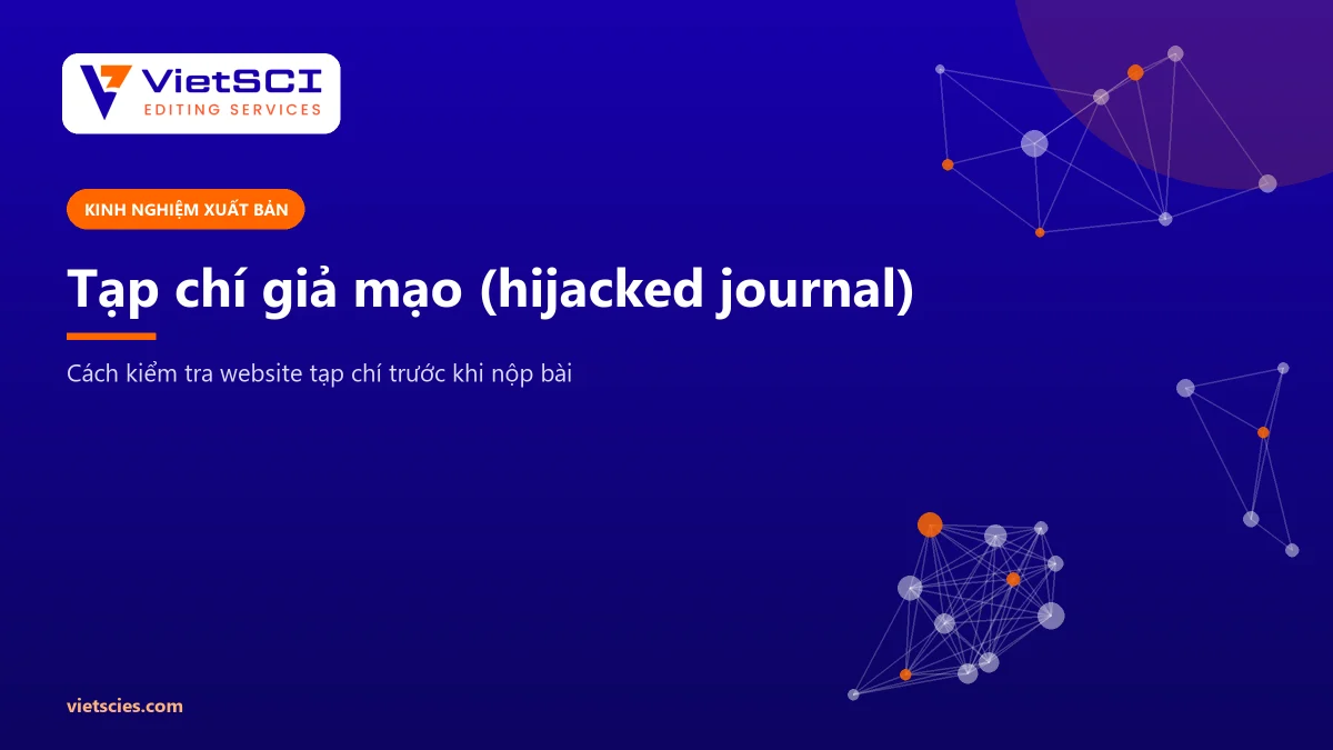Tạp chí giả mạo hijacked journal và cách kiểm tra